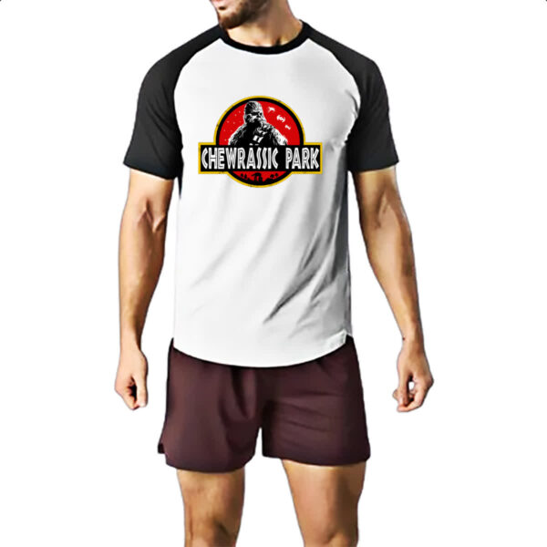 Camiseta Raglan Chewrassic Park - Imagem 2
