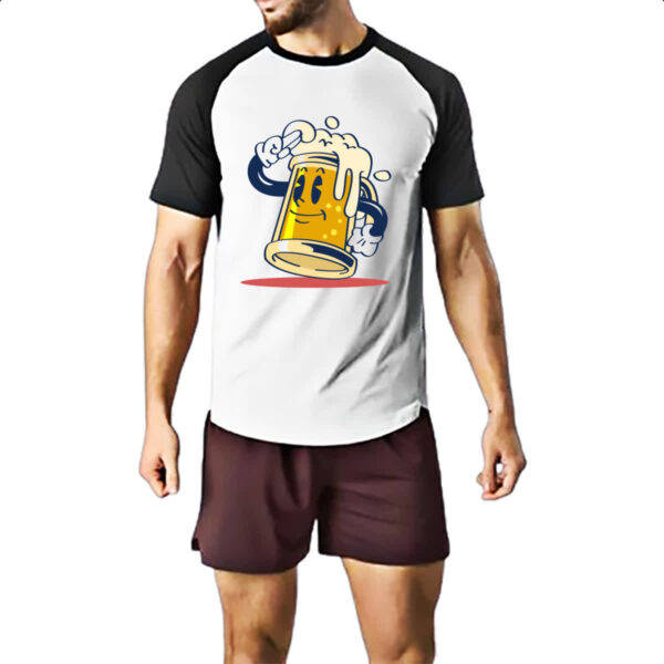 Camiseta Raglan Chopp em continencia - Imagem 2