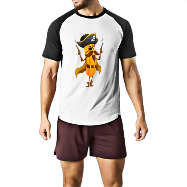Camiseta Raglan Churros Pirata - Imagem 2