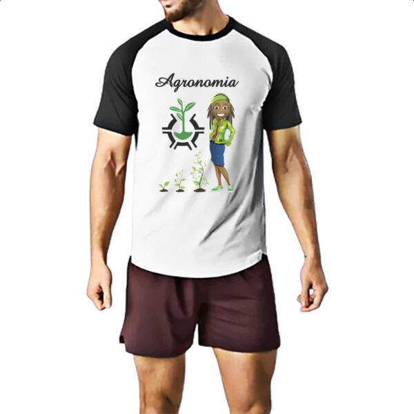 Camiseta Raglan Agronomia - Imagem 2