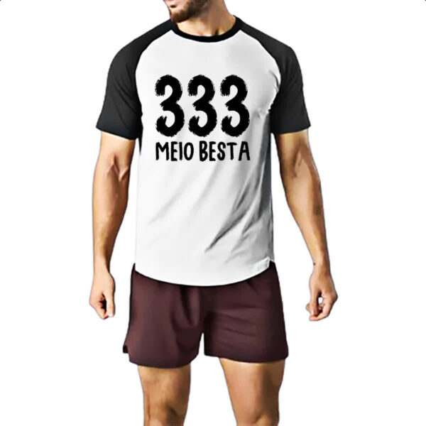 Camiseta Raglan 333 Meio Besta - Imagem 2
