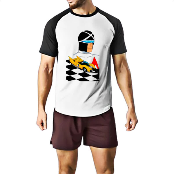 Camiseta Raglan Corredor X busto e carro - Imagem 2