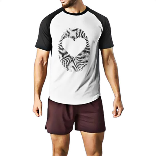 Camiseta Raglan Digital do amor - Imagem 2