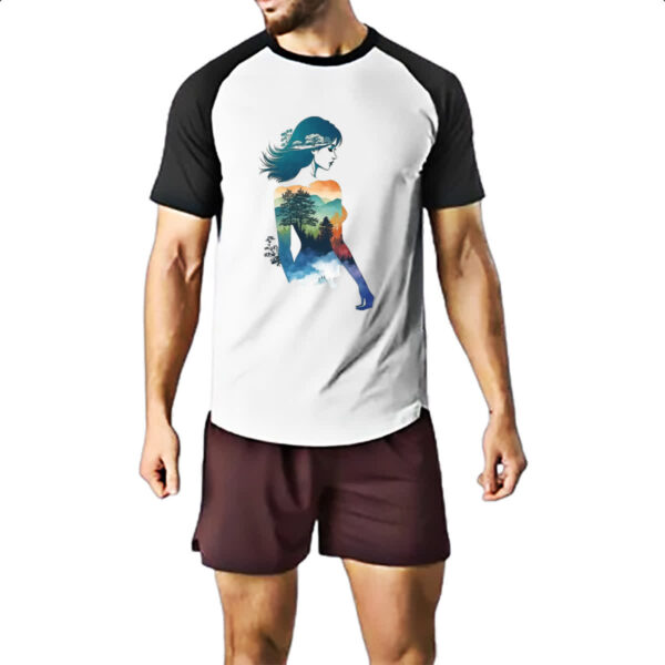 Camiseta Raglan Diva Mae Natureza - Imagem 2