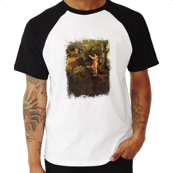 Camiseta Raglan Edipo e a esfinge - Imagem 3
