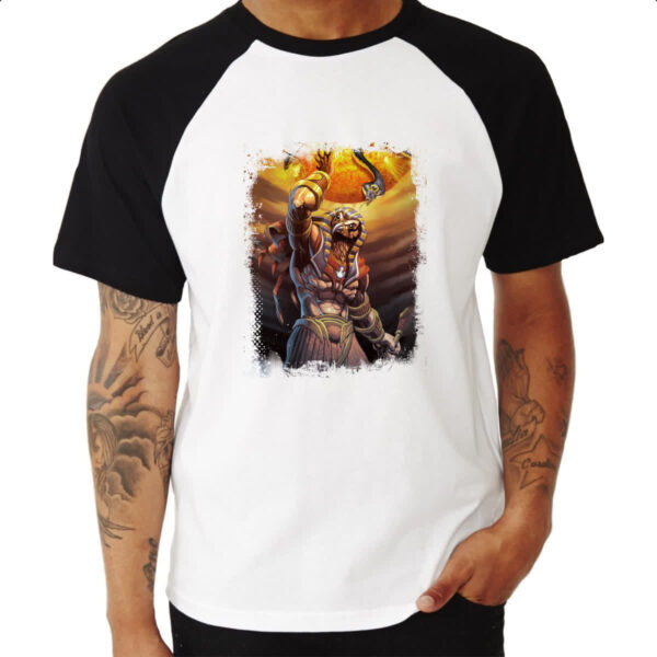 Camiseta Raglan Egito Deus Ra - Imagem 3