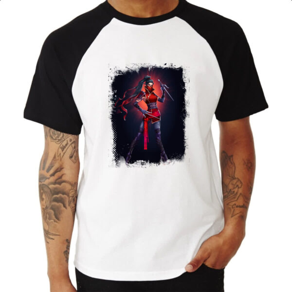 Camiseta Raglan Empires and Puzzles Heroi Granada - Imagem 3