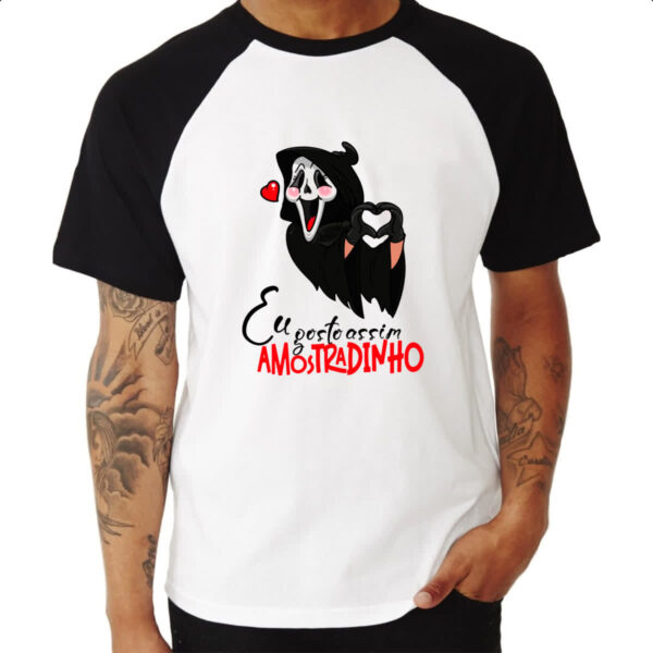 Camiseta Raglan Amostradinho eu gosto assim - Imagem 3