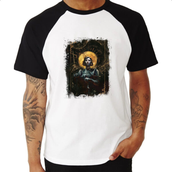 Camiseta Raglan Joana Darc - Imagem 3