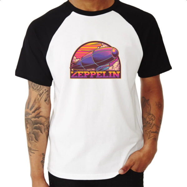 Camiseta Raglan Zeppelin - Imagem 3