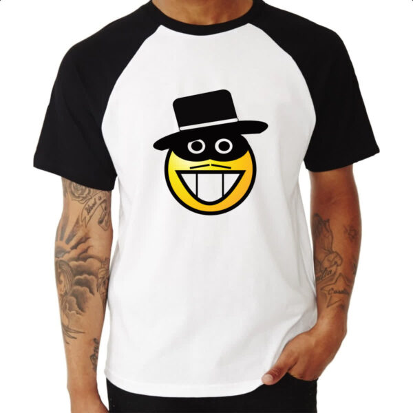 Camiseta Raglan Zorro Emoji - Imagem 3