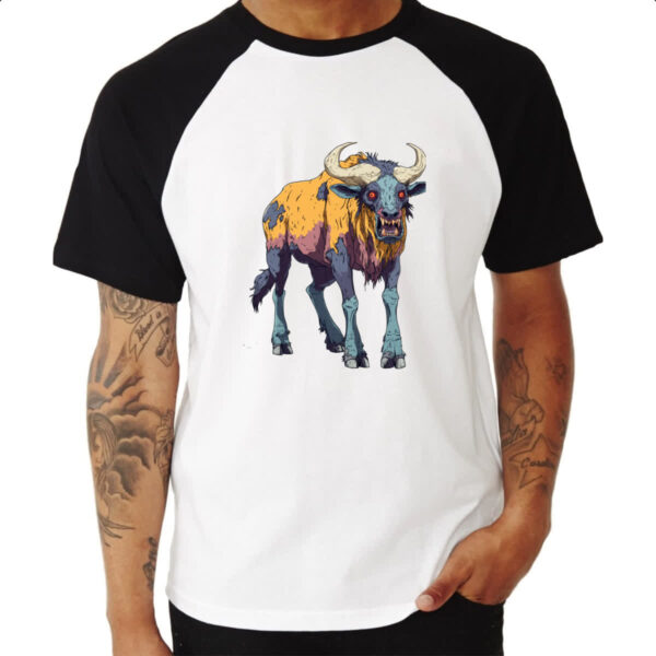Camiseta Raglan Zumbi Bufalo - Imagem 3