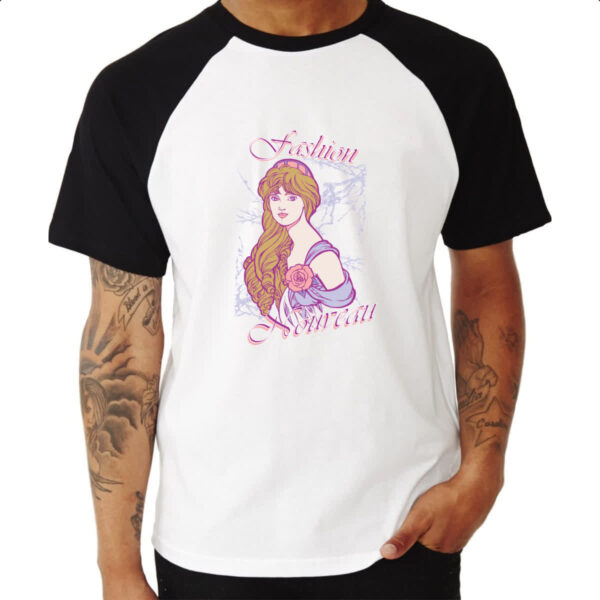 Camiseta Raglan Fashion nouveau - Imagem 3