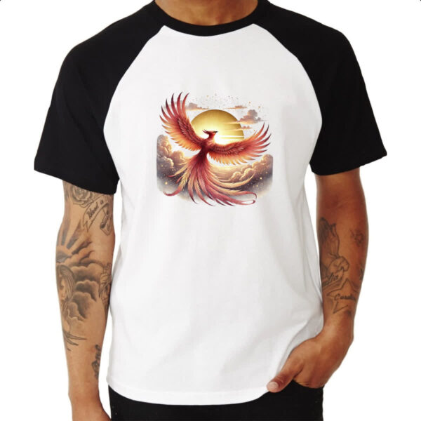 Camiseta Raglan Fenix sunset - Imagem 3
