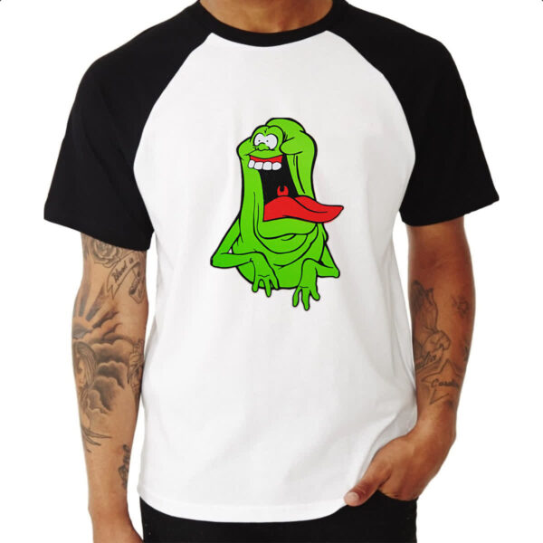 Camiseta Raglan Geleia lingua de fora - Imagem 3