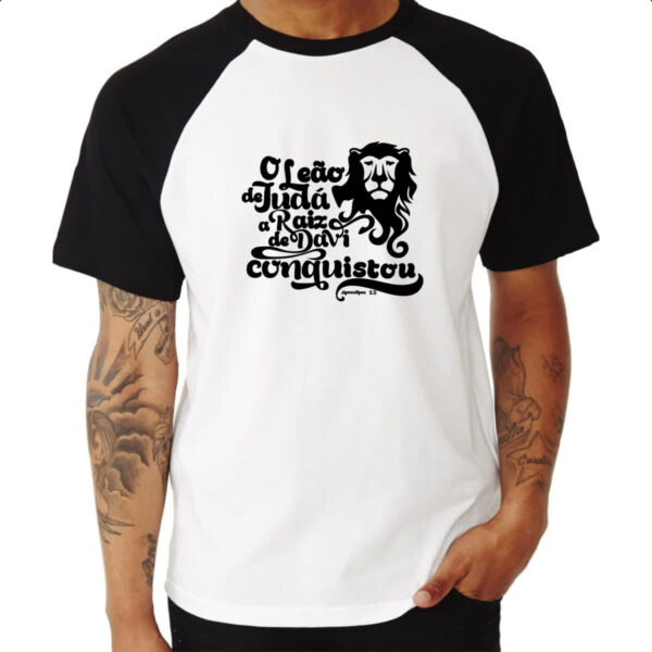 Camiseta Raglan Gospel Apocalipse 5.5 - Imagem 3