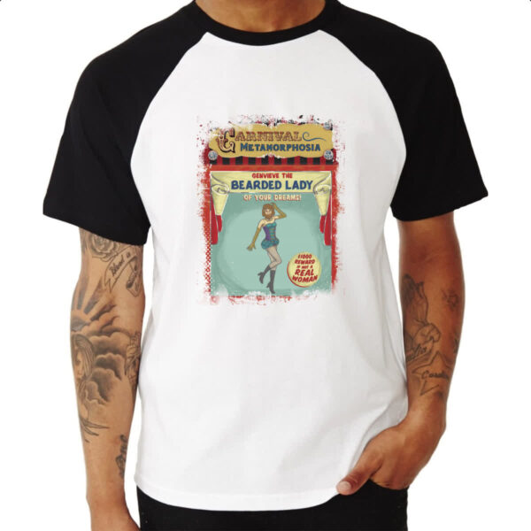 Camiseta Raglan Grimm Circo Wesen - Imagem 3