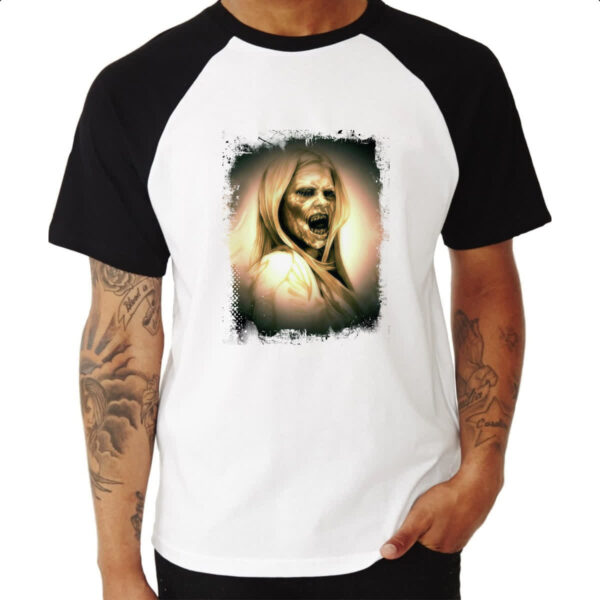 Camiseta Raglan Grimm Hexenbiest Gravura - Imagem 3