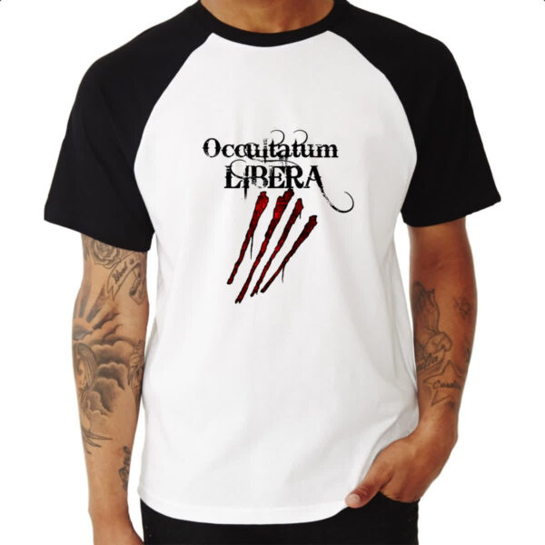 Camiseta Raglan Grimm Occultatum Libera Medieval - Imagem 3