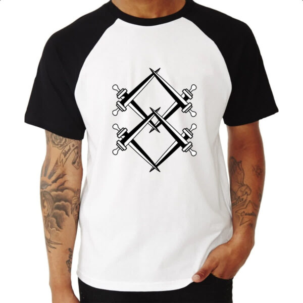 Camiseta Raglan Grimm Verrat Tatoo - Imagem 3