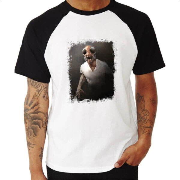 Camiseta Raglan Grimm Wesen Jinnamuru Xunte - Imagem 3