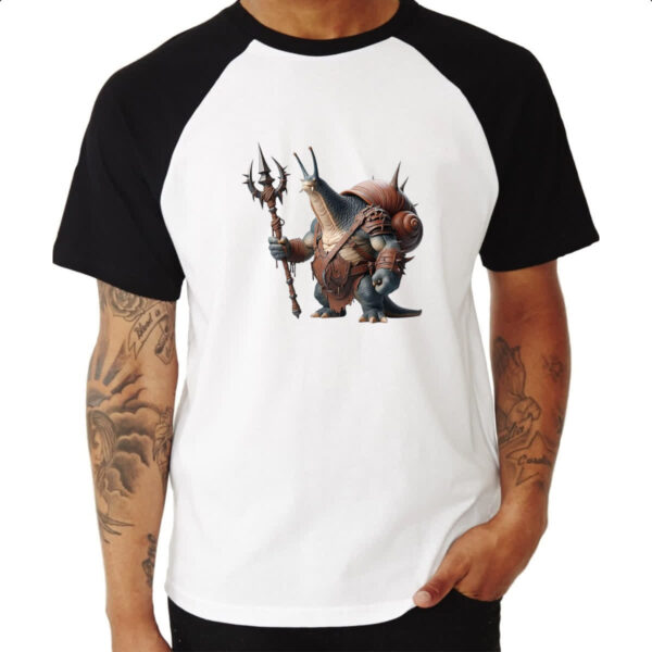 Camiseta Raglan Guerreiro Caramujo - Imagem 3