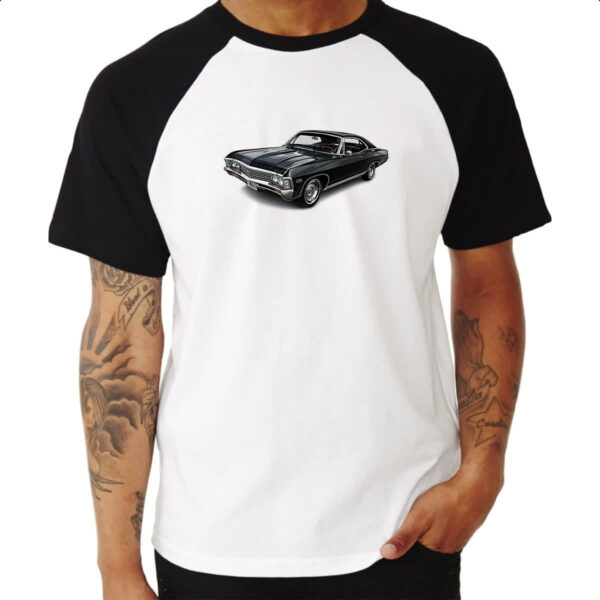 Camiseta Raglan Impala 1967 - Imagem 3