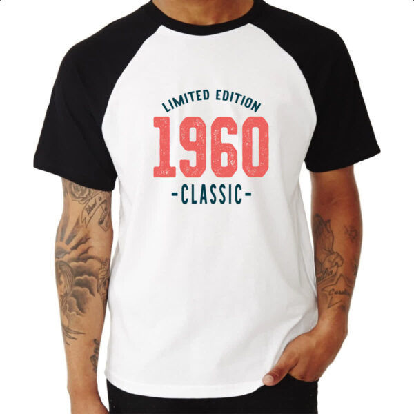 Camiseta Raglan Limited Edition Classic 1960 - Imagem 3