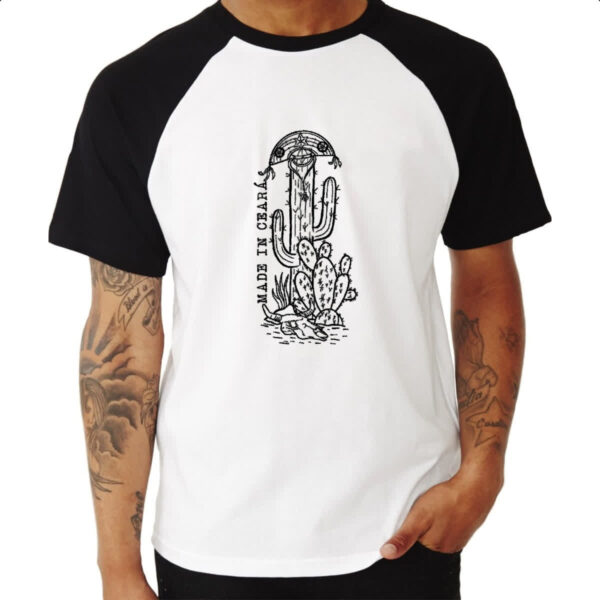 Camiseta Raglan Made in Ceara - Imagem 3