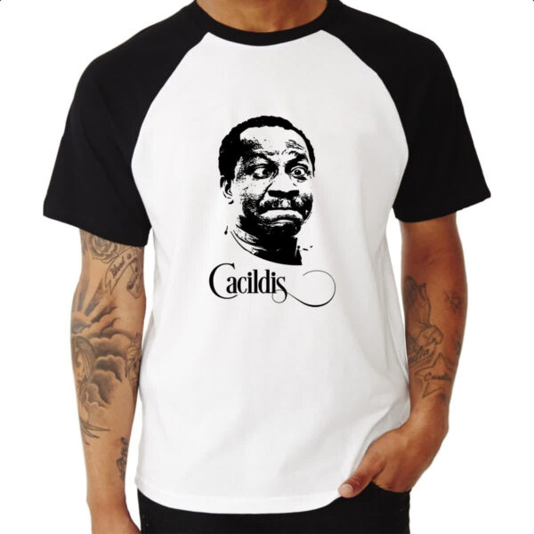Camiseta Raglan Mussum cacildis - Imagem 3