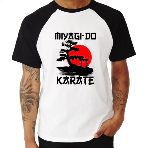 Camiseta Raglan Myagi-do Karate - Imagem 3