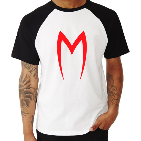 Camiseta Raglan Mach 5 logo - Imagem 3