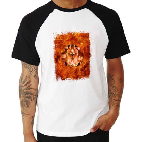 Camiseta Raglan Mitologia Fenix 06 - Imagem 3