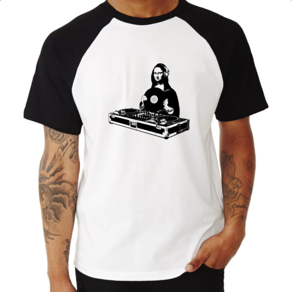Camiseta Raglan Monalisa DJ - Imagem 3