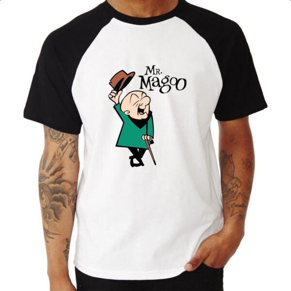 Camiseta Raglan Mr Magoo - Imagem 3