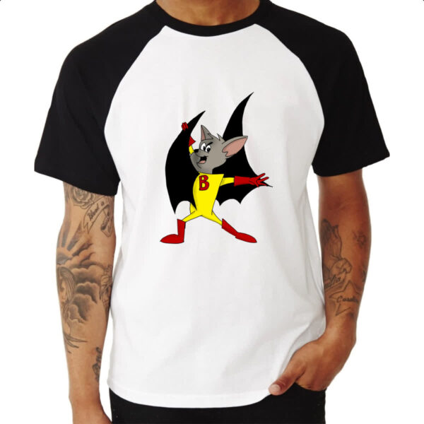 Camiseta Raglan Nostalgia Batfino - Imagem 3