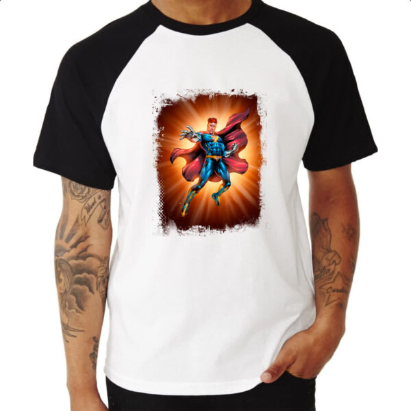 Camiseta Raglan Nostalgia Capitao 7 - Imagem 3