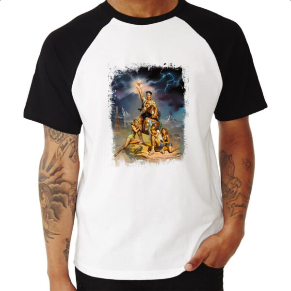 Camiseta Raglan Nostalgia Ferias Frustadas - Imagem 3