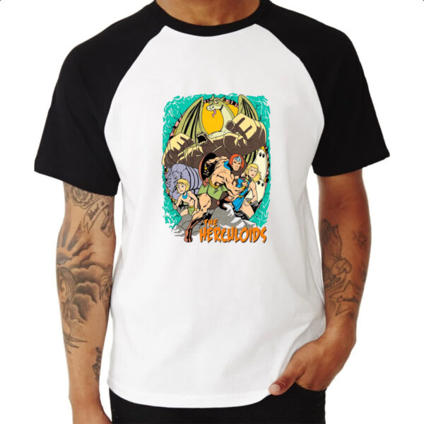 Camiseta Raglan Nostalgia Herculoides - Imagem 3