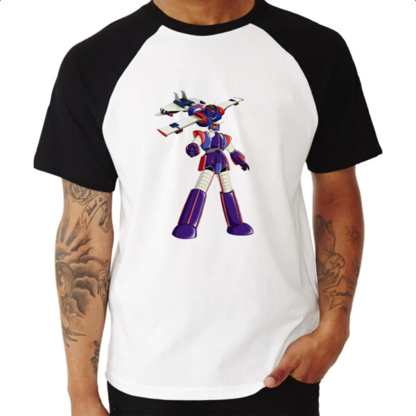 Camiseta Raglan Nostalgia Pirata do espaco - Imagem 3