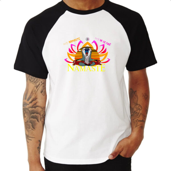 Camiseta Raglan Namaster 50 va se f 50 - Imagem 3