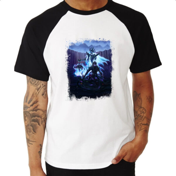 Camiseta Raglan Necro Lich - Imagem 3