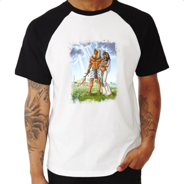 Camiseta Raglan Osiris e Isis - Imagem 3