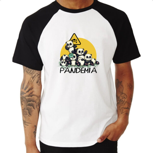 Camiseta Raglan Pandemia - Imagem 3