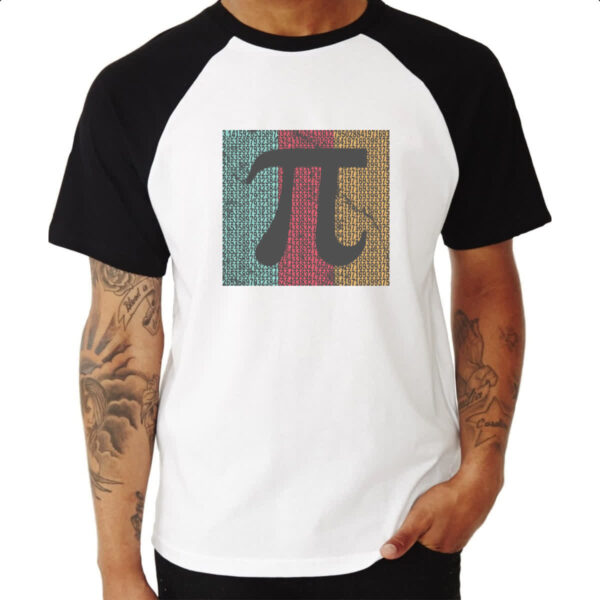 Camiseta Raglan PI matematica dizima periodica - Imagem 3