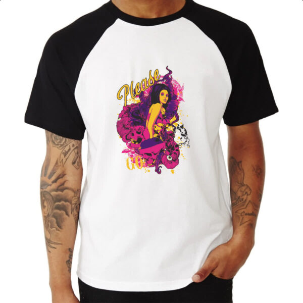 Camiseta Raglan Please go - Imagem 3