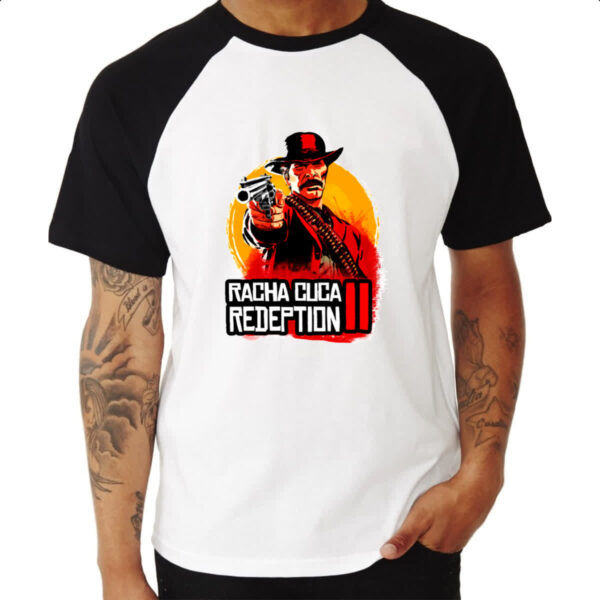 Camiseta Raglan Racha Cuca Redeprion II - Imagem 3
