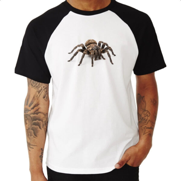 Camiseta Raglan Aranha Caranguejeira - Imagem 3