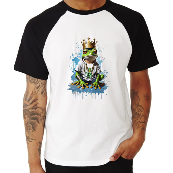 Camiseta Raglan Rei Sapo - Imagem 3