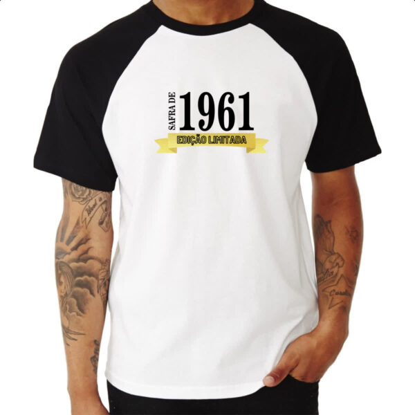 Camiseta Raglan Safra de 1961 - Imagem 3